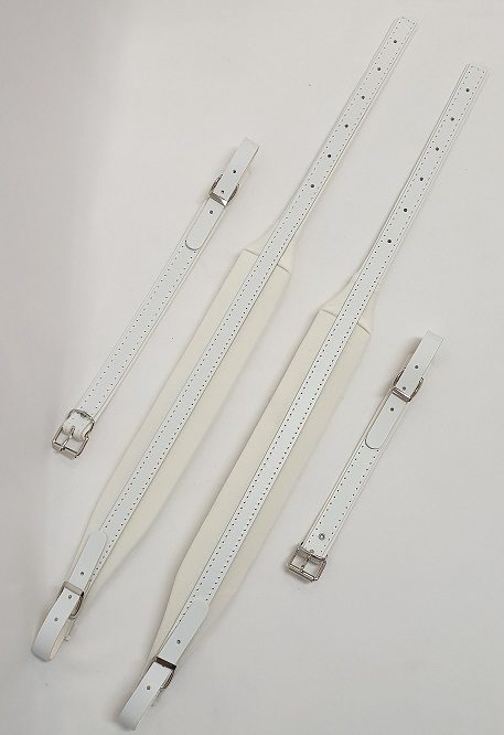 BRETELLES 120B BLANCHES 6CM