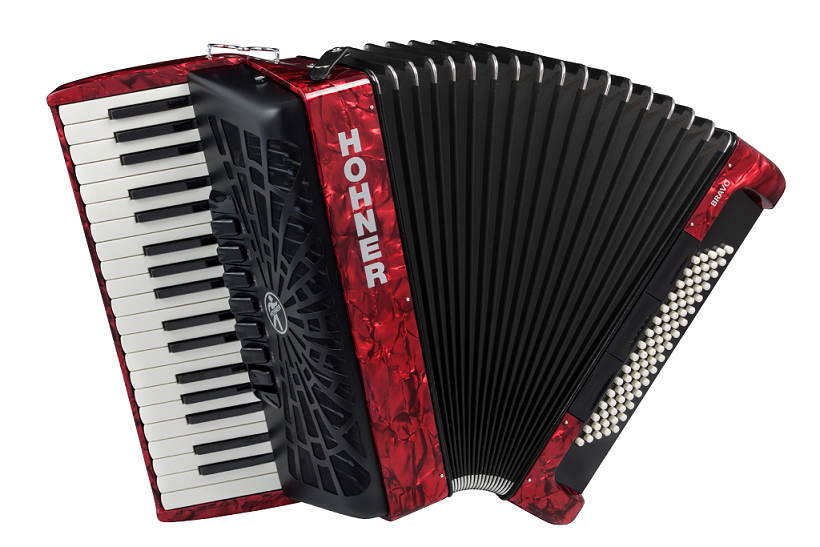 BRAVO III 80 SILENTKEY ACC PIANO ROUGE+HOUSSE