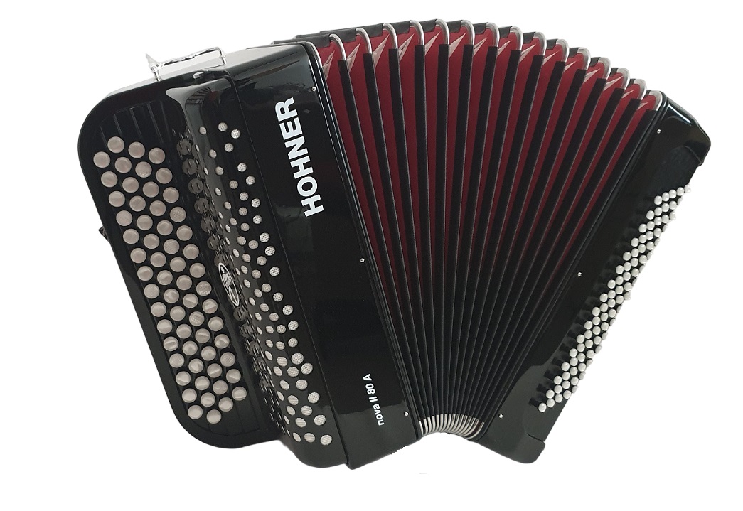 NOVA II 80 AC.CHR.BOUTON NOIR+HOUSSE