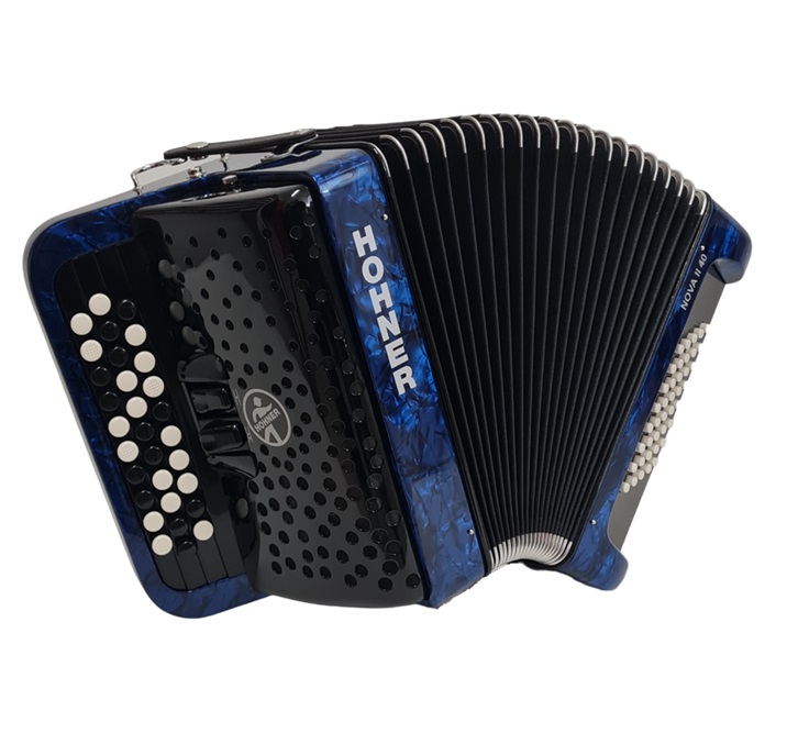 NOVA II 40 AC.CHR.BOUTON BLEU+HOUSSE