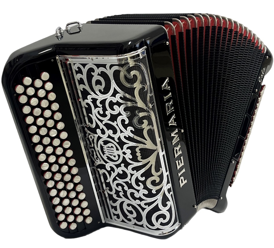 GALA ACCORDEON PIERMARIA 96 B NOIR CELLULOID