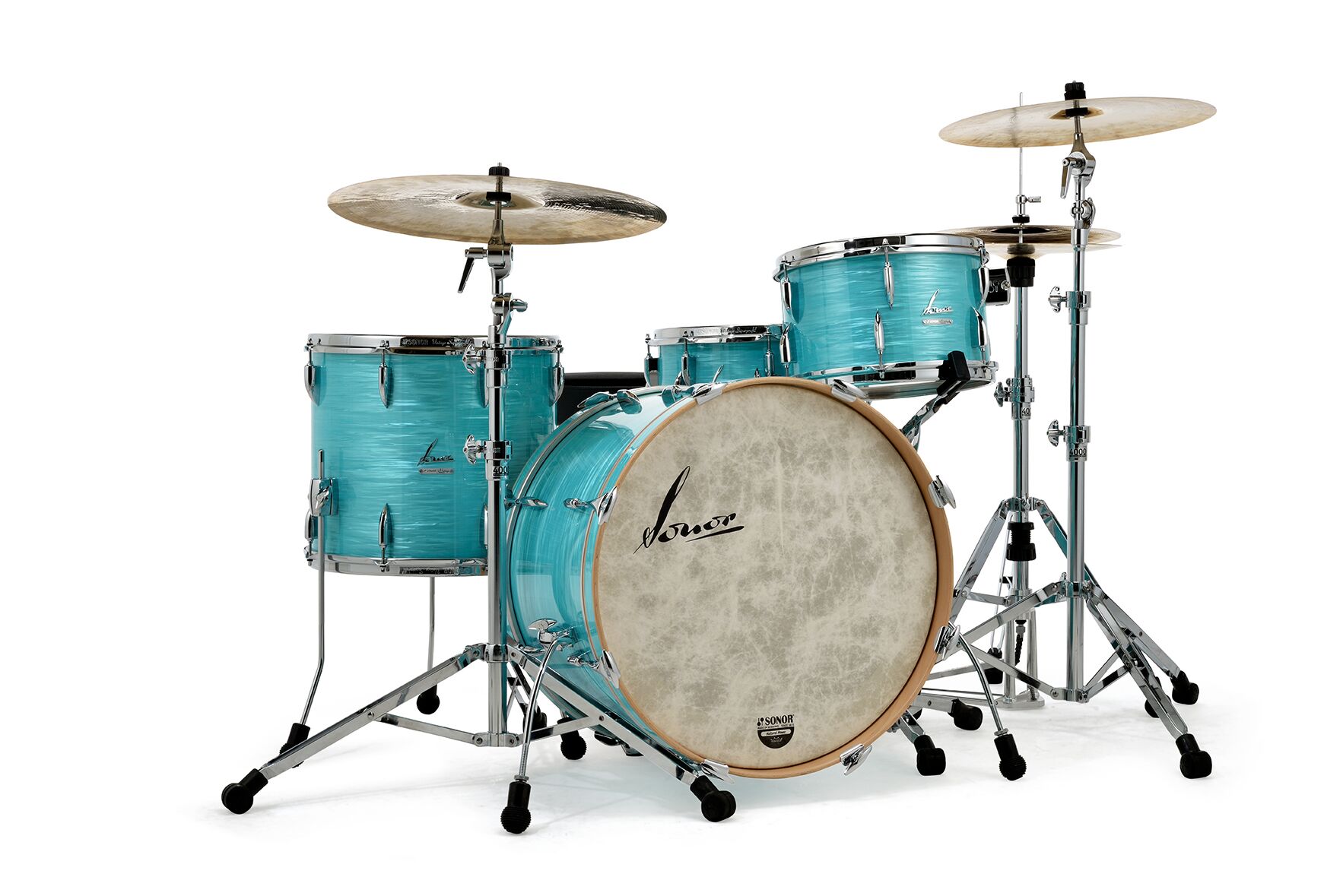 VT 320 SHELL SET NM VINTAGE CALIFORNIA BLUE