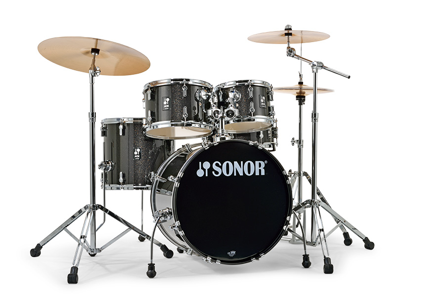 AQX STUDIO CYMBAL SET BLACK MIDNIGHT SPARKLE