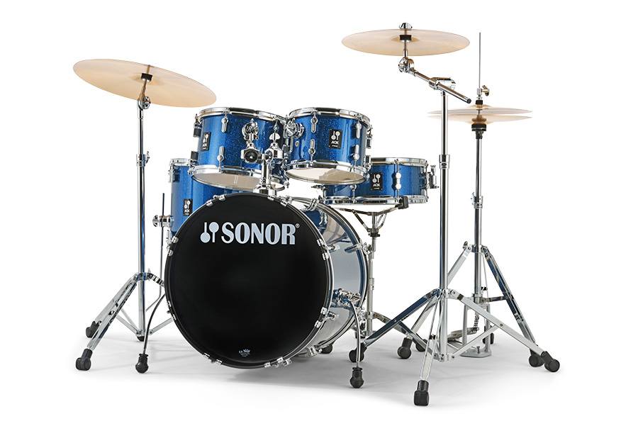 AQX STUDIO CYMBAL SET BLUE OCEAN SPARKLE