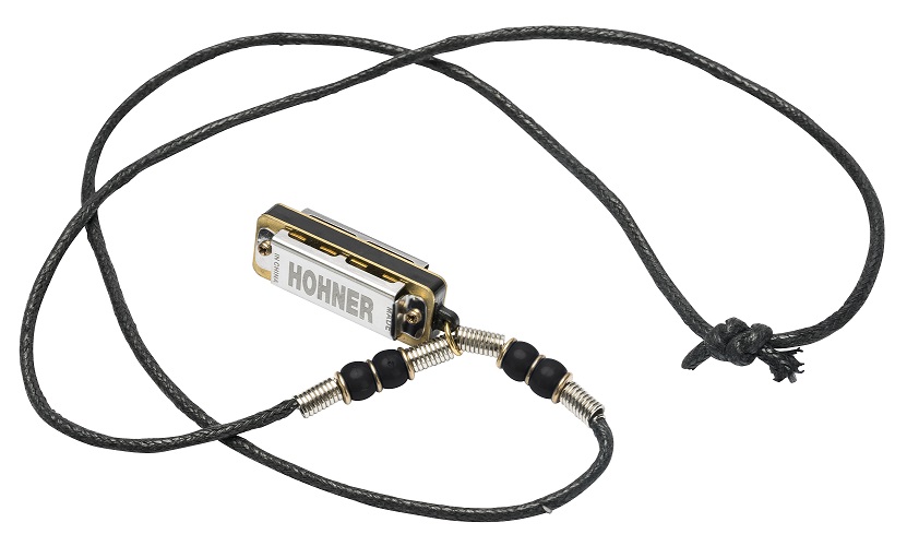 MINI HARP COLLIER FANTAISIE NOIR
