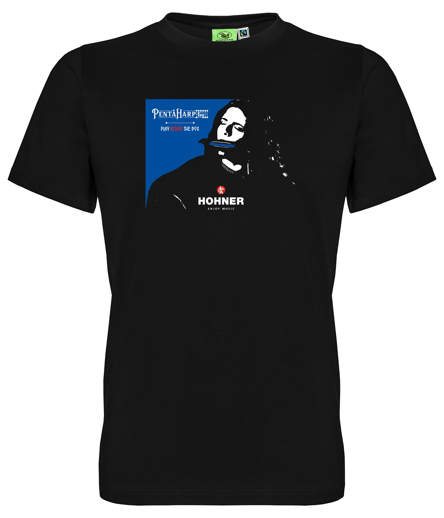 TEE SHIRT HOHNER PENTA HARP (taille L)